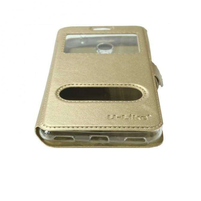 Чехол книжка U-Like Simple для Meizu M5s Gold-4