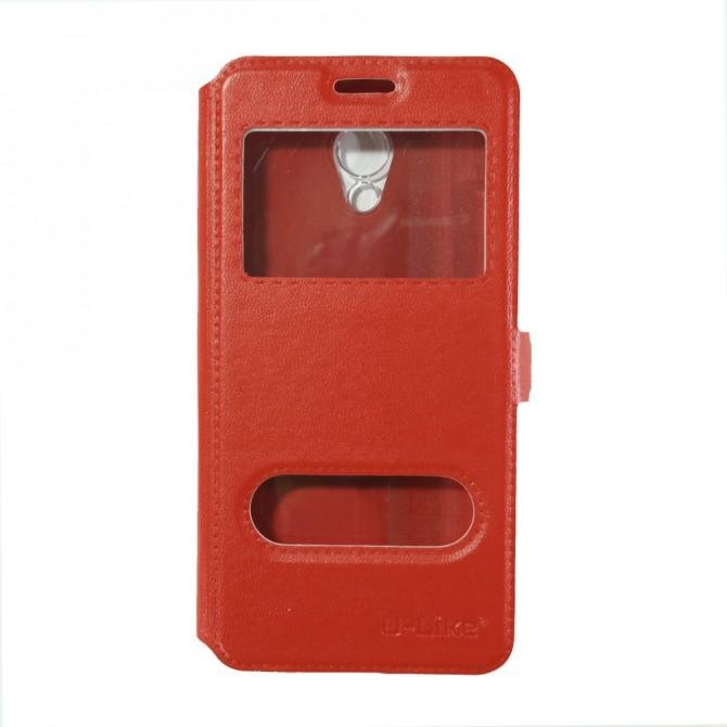 Чехол книжка U-Like Simple для Meizu M5s Red-1