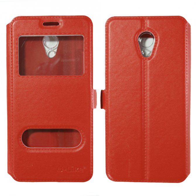 Чехол книжка U-Like Simple для Meizu M5s Red