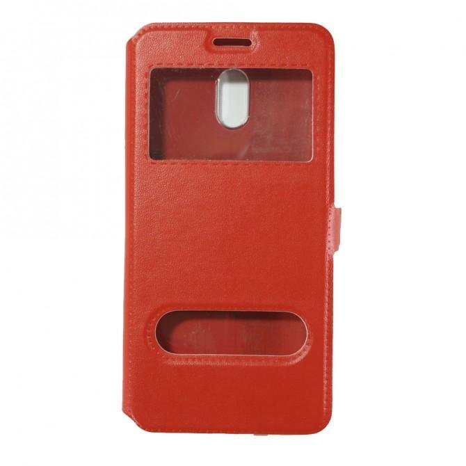 Чехол книжка U-Like Simple для Meizu M6 Note Red-1