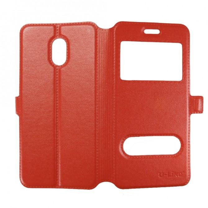 Чехол книжка U-Like Simple для Meizu M6 Red-6