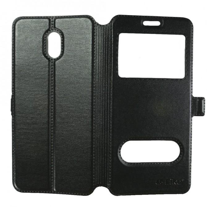 Чохол книжка U-Like Simple для Meizu M6s Чорний-6