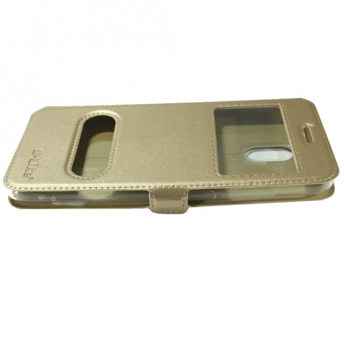 Чохол книжка U-Like Simple для Meizu M6s Золотий-5