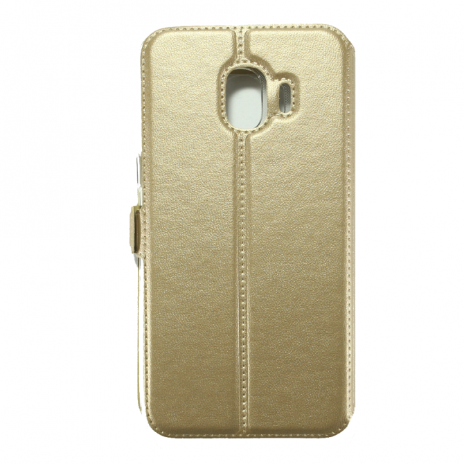 Чохол книжка U-Like Simple для Samsung J250 (J2 2018) Золотий-2