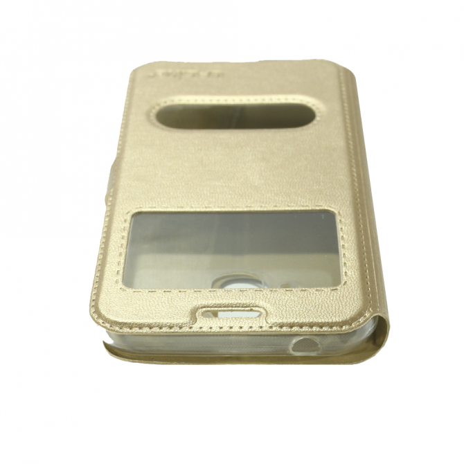 Чохол книжка U-Like Simple для Samsung J250 (J2 2018) Золотий-4