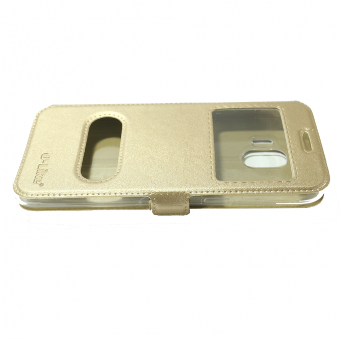 Чохол книжка U-Like Simple для Samsung J250 (J2 2018) Золотий-5