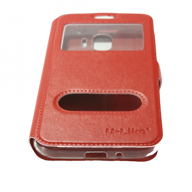 Чохол книжка U-Like Simple для Samsung J250 (J2 2018) Червоний-3