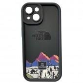 Накладка Graffiti North Face для iPhone 14 Black