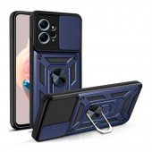 Чехол HONOR Hard Defence Series Xiaomi Redmi Note 12 4G Blue (with Camshield and magnet) Чехол HONOR Hard Defence Series Xiaomi Redmi Note 12 4G Blue (with Camshield and magnet)