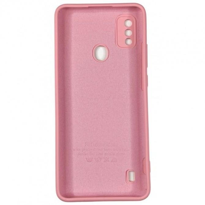 Чехол Original Soft Case ZTE Blade A51 2021 Розовый FULL-1