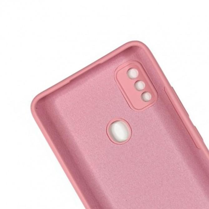 Чехол Original Soft Case ZTE Blade A51 2021 Розовый FULL-2