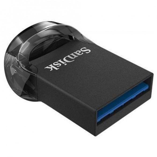Флеш память SanDisk USB 32Gb Ultra Fit (130Mb/s) Black USB 3.1-1