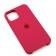 Оригинальный силиконовый чехол для iPhone 12 /12 Pro Темно Малиновый
