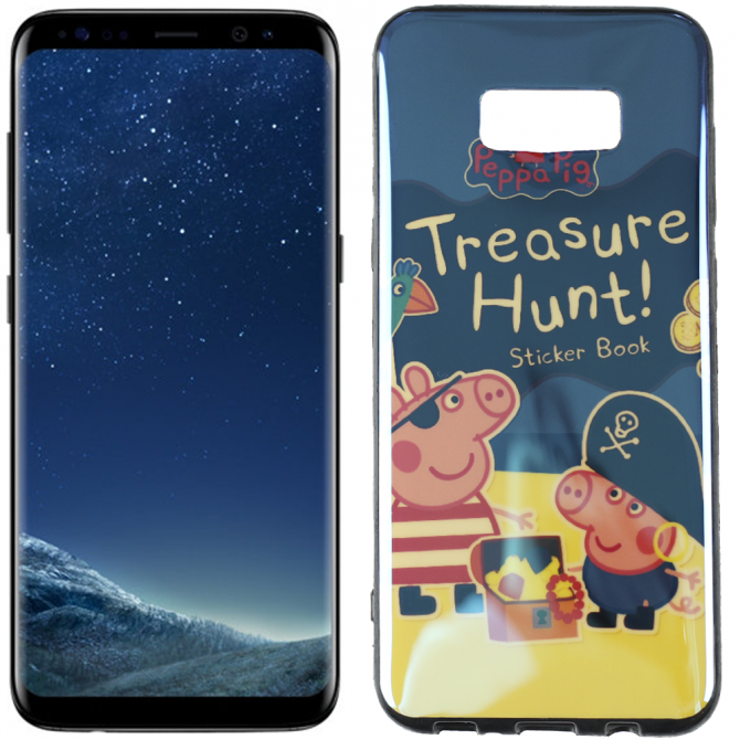 Чехол U-Like Picture series для Samsung G955 Galaxy S8 Plus Peppa Pig
