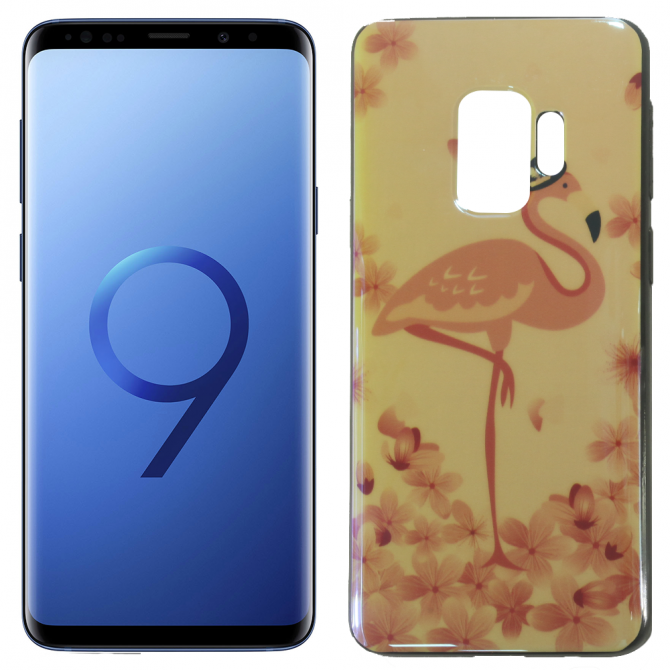Чехол U-Like Picture series для Samsung G960 Galaxy S9 Flamingo