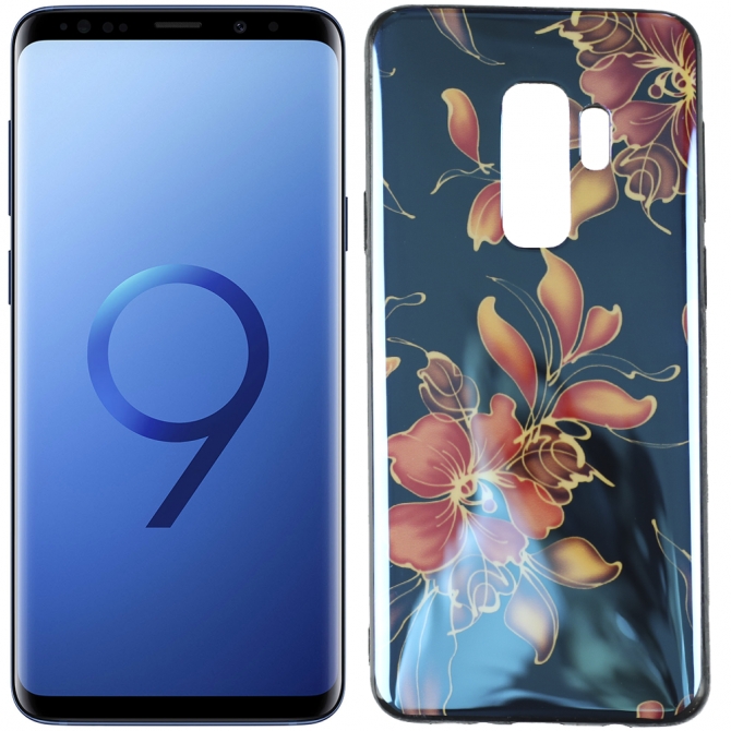 Чохол U-Like Picture series для Samsung G965 Galaxy S9 Plus Квіти