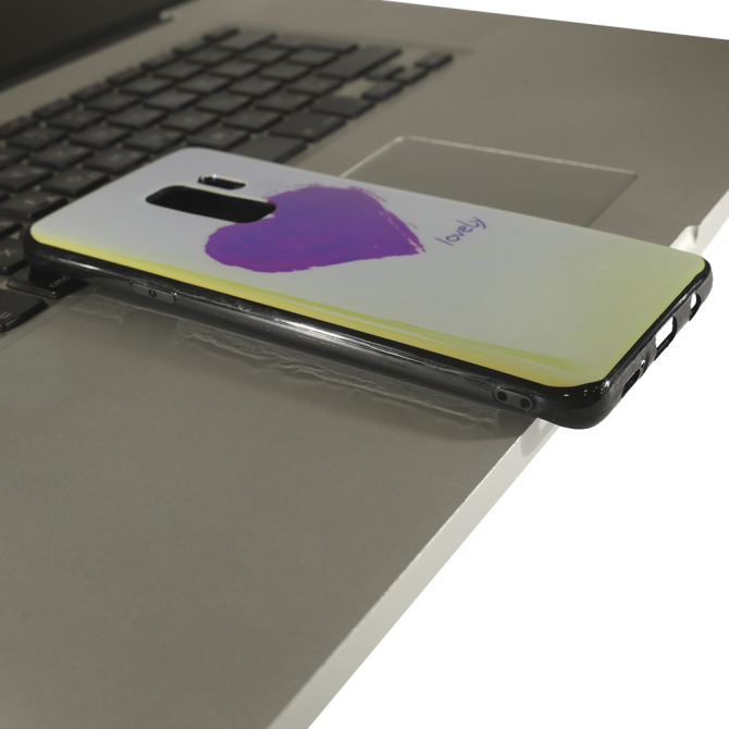 Чехол U-Like Picture series для Samsung G965 Galaxy S9 Plus Heart Blue-2