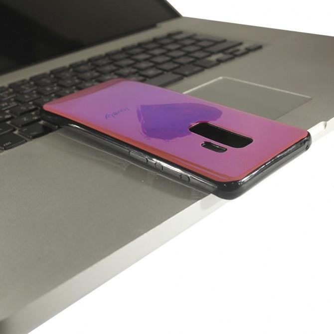 Чохол U-Like Picture series для Samsung G965 Galaxy S9 Plus Серце/Рожевий-3