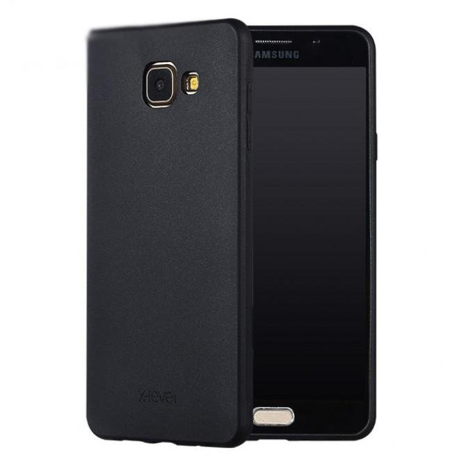 Чехол X-Level Metalic series для Samsung J730 Galaxy J7 (2017) Чёрный