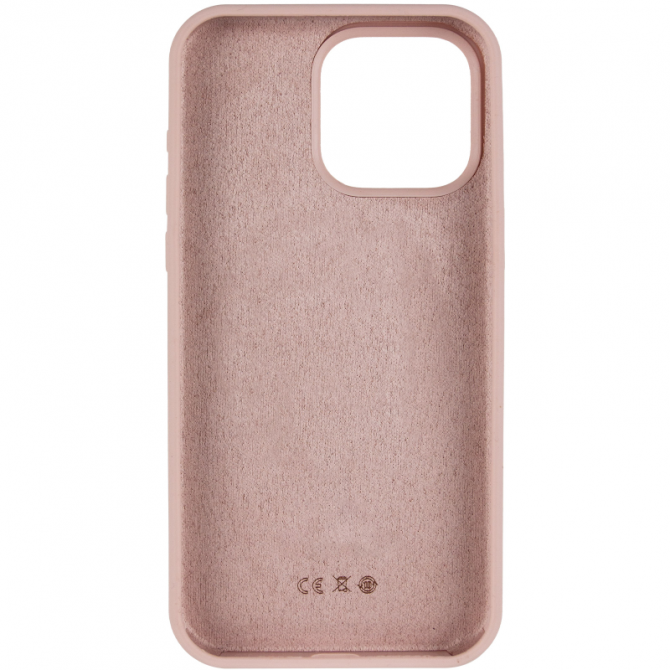 Силіконовий чохол для iPhone 16 Pro Max Pink Sand FULL (NO LOGO)-2