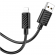 Кабель Cable Hoco X88 Gratified Lightning Black 1m
