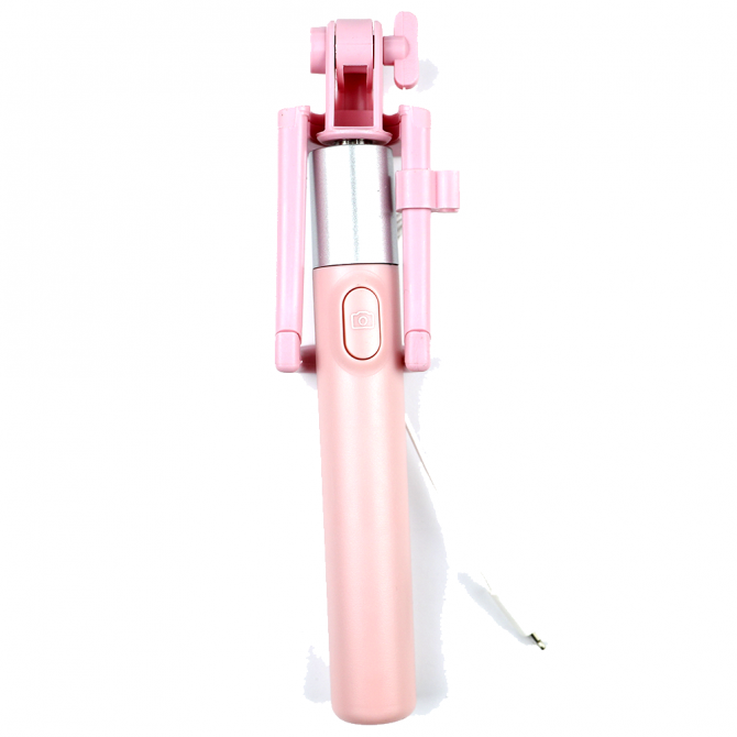 Монопод S8i Рожевий + Lightning connection