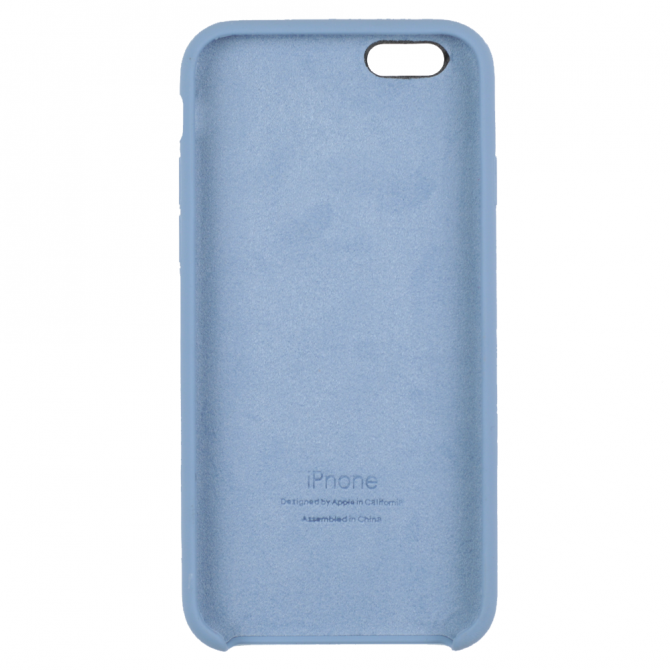 Чохол силіконовий для iPhone 6/6s Plus Морський синій-2