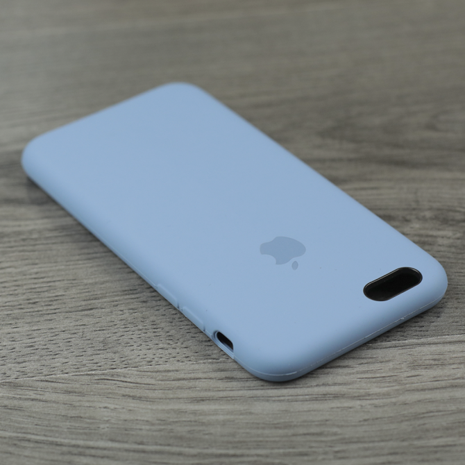 Чохол силіконовий для iPhone 6/6s Plus Морський синій-4