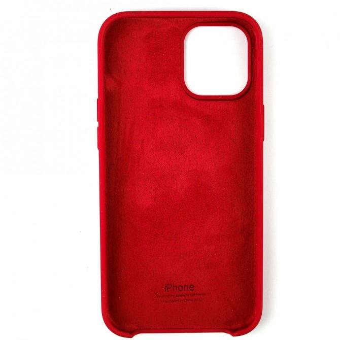 Чехол Soft Case для iPhone 12 /12 Pro Бордовый-2