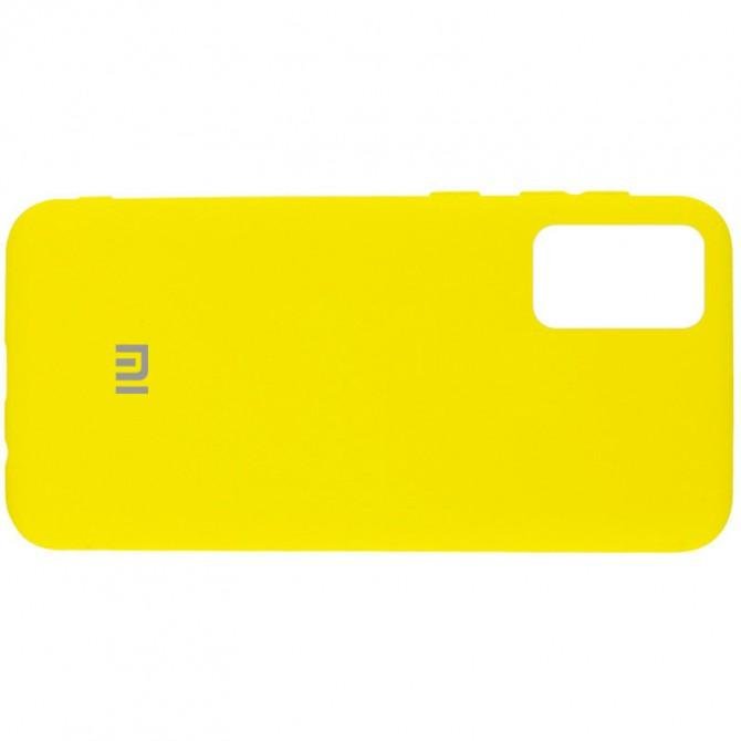 Original Soft Case Xiaomi Redmi Note 10 Pro Яскраво Жовтий FULL-3