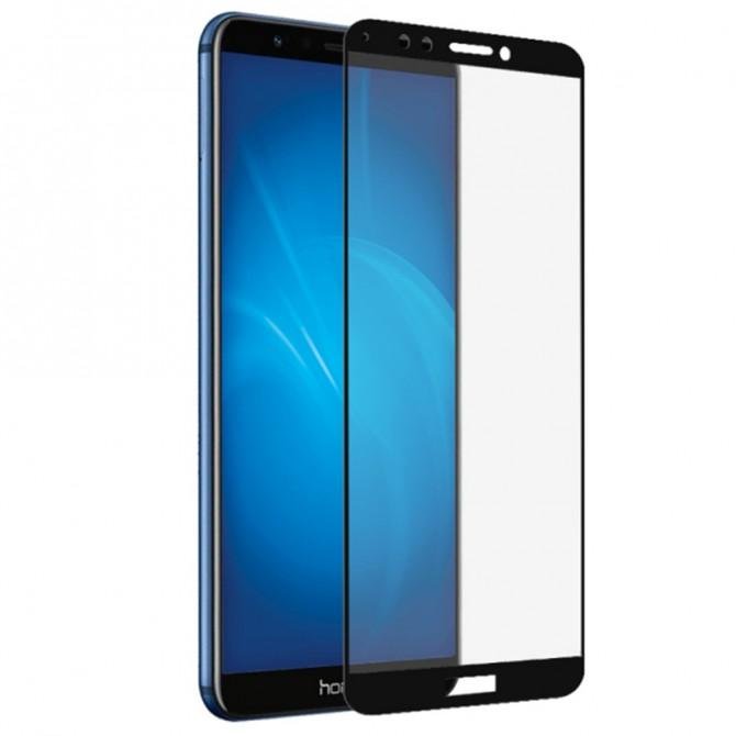 Захисне скло для HUAWEI Honor 7C Pro (0.3 мм, 2.5D, з чорним Silk Screen покриттям)-2