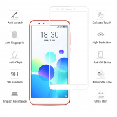 Защитное стекло для MEIZU M8c (0.3 мм, 2.5D, с белым Silk Screen покрытием) Защитное стекло для MEIZU M8c (0.3 мм, 2.5D, с белым Silk Screen покрытием)