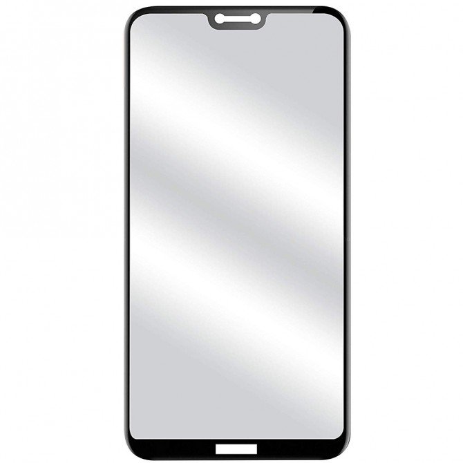 Защитное стекло для Nokia 6.1 Plus (0.3 мм, 2.5D, с чёрным Silk Screen покрытием)-1