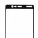 Захисне скло для Nokia 5.1 (0.3 мм, 2.5D, з чорним Silk Screen покриттям)