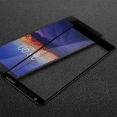 Защитное стекло для Nokia 3.1 (0.3 мм, 2.5D, с чёрным Silk Screen покрытием) Защитное стекло для Nokia 3.1 (0.3 мм, 2.5D, с чёрным Silk Screen покрытием)