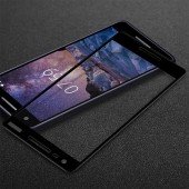 Защитное стекло для Nokia 2.1 (0.3 мм, 2.5D, с чёрным Silk Screen покрытием) Защитное стекло для Nokia 2.1 (0.3 мм, 2.5D, с чёрным Silk Screen покрытием)