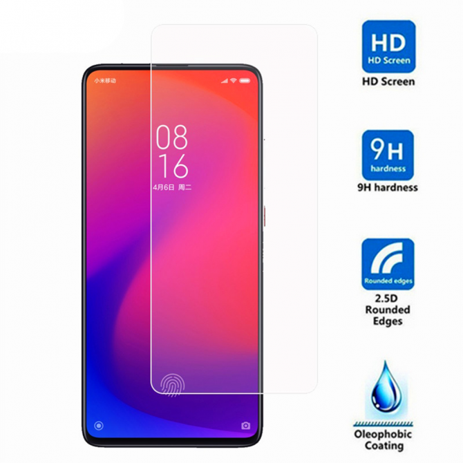 Захисне скло для XIAOMI Mi9T/K20 Pro (0.3 мм, 2.5D)-1