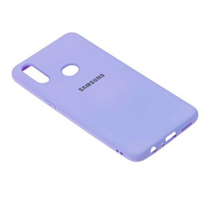 Чохол Soft Case Samsung A107 Galaxy A10s 2019 Бузковий FULL-2