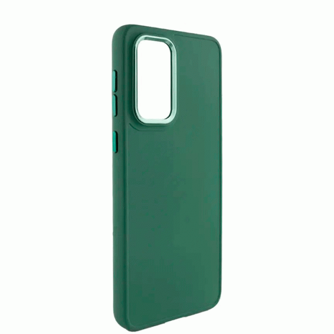 TPU чохол Bonbon Metal Style для Samsung Galaxy A55 Зелений