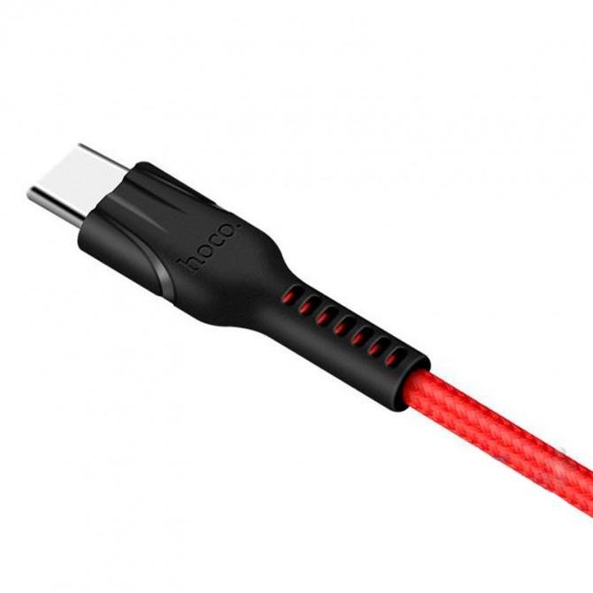 Кабель Hoco U31 Benay Type-C Red 1m-1