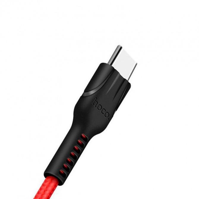 Кабель Hoco U31 Benay Type-C Red 1m-2