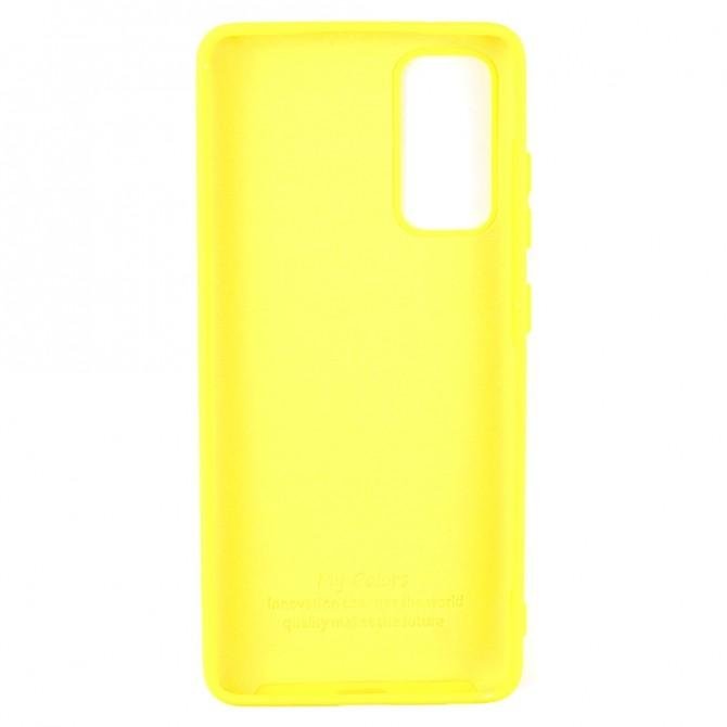 Чехол Soft Case для Samsung G780 Galaxy S20FE Желтый FULL-2