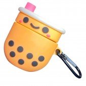 Чехол  Silicone Case For Airpods Cartoon Latte Чехол  Silicone Case For Airpods Cartoon Latte