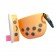 Чехол Silicone Case For Airpods Cartoon Latte