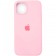 Оригінальний силіконовий чохол для iPhone 14 Pink FULL