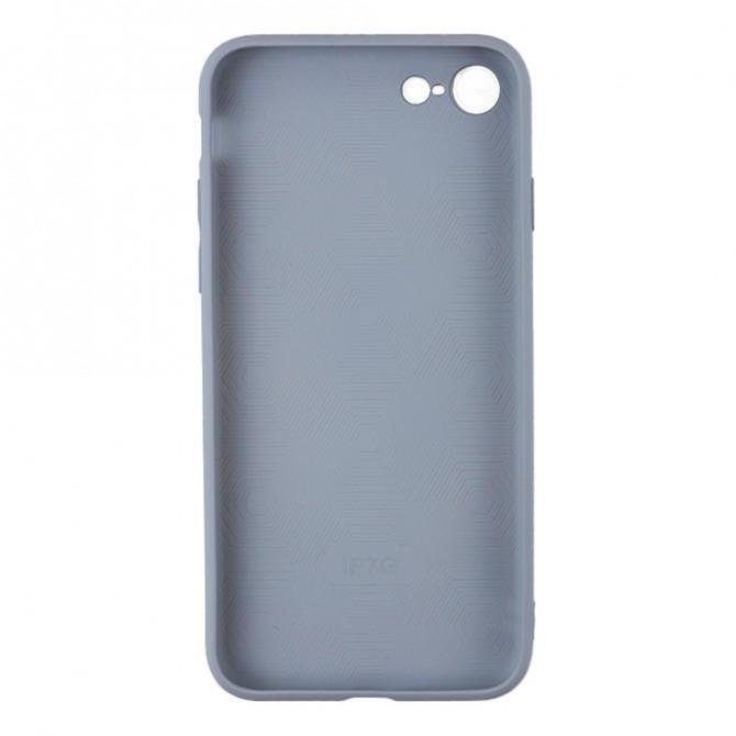 Чохол U-Like Glossy Logo series для iPhone 7/8 Light Grey-2