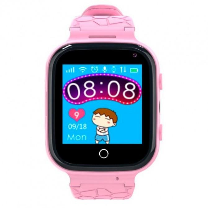 Детские умные часы с GPS трекером Gelius Ocean GP-PK007 Pink-1