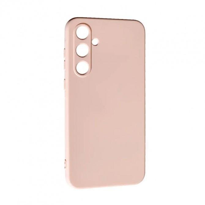 Чохол Soft Case Samsung A556 Galaxy A55 Бежевий FULL