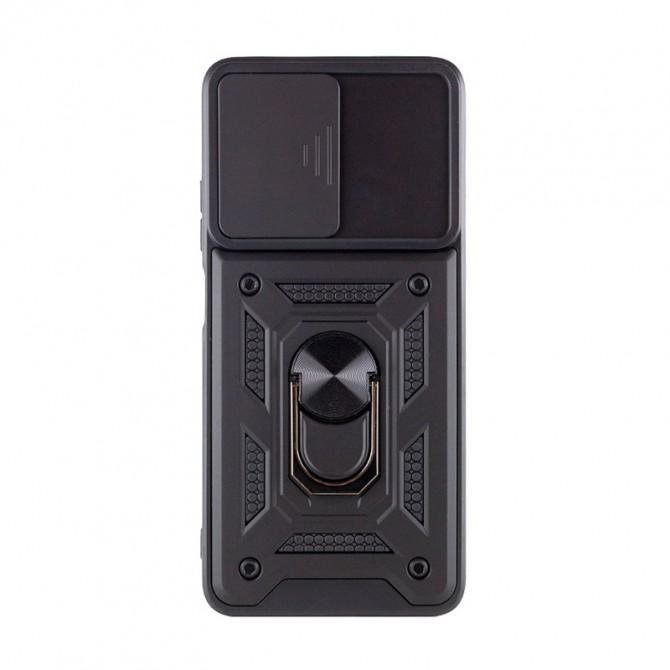 HONOR Hard Defence Series Xiaomi Poco X5 Pro 5G/Redmi Note 12 Pro Black(with Camshield and magnet)