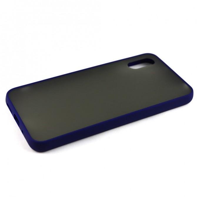 Чехол MATT CASE для Xiaomi Redmi 9A Dark Blue-4